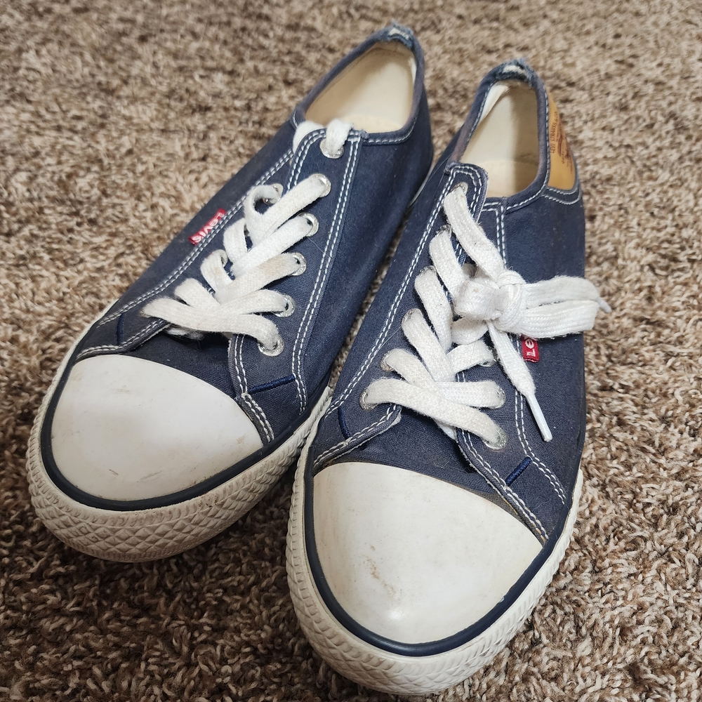 Levi's Blue Shoes Size 8